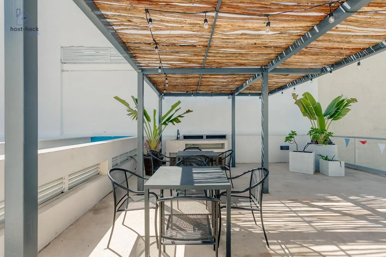 アパート Peaceful Rooftop With Pool Close To The 5Th Avenue - Danzamar 8 プレヤデルカーメン メキシコ